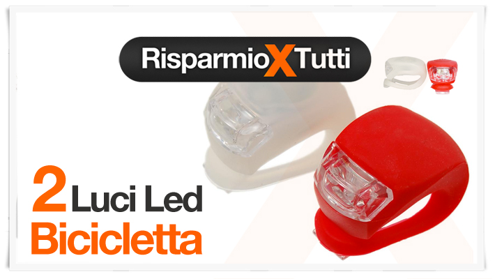 COPPIA LUCI LAMPADE LED PER BICI BICICLETTA UNIVERSALI MTB MINI LED SILICONE eBay -> Lampade A Led Mtb COPPIA LUCI LAMPADE LED PER BICI BICICLETTA UNIVERSALI MTB MINI LED SILICONE eBay -> Lampade A Led Mtb